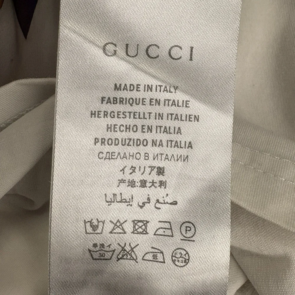 Gucci NY  T Shirt Make In Italy Size Medium